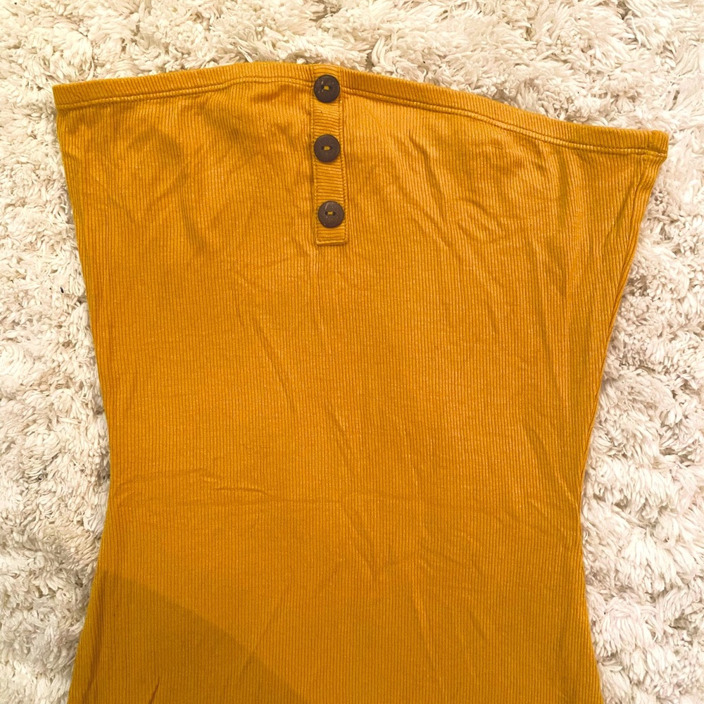 Strapless Body Con Dress (SIZE S)